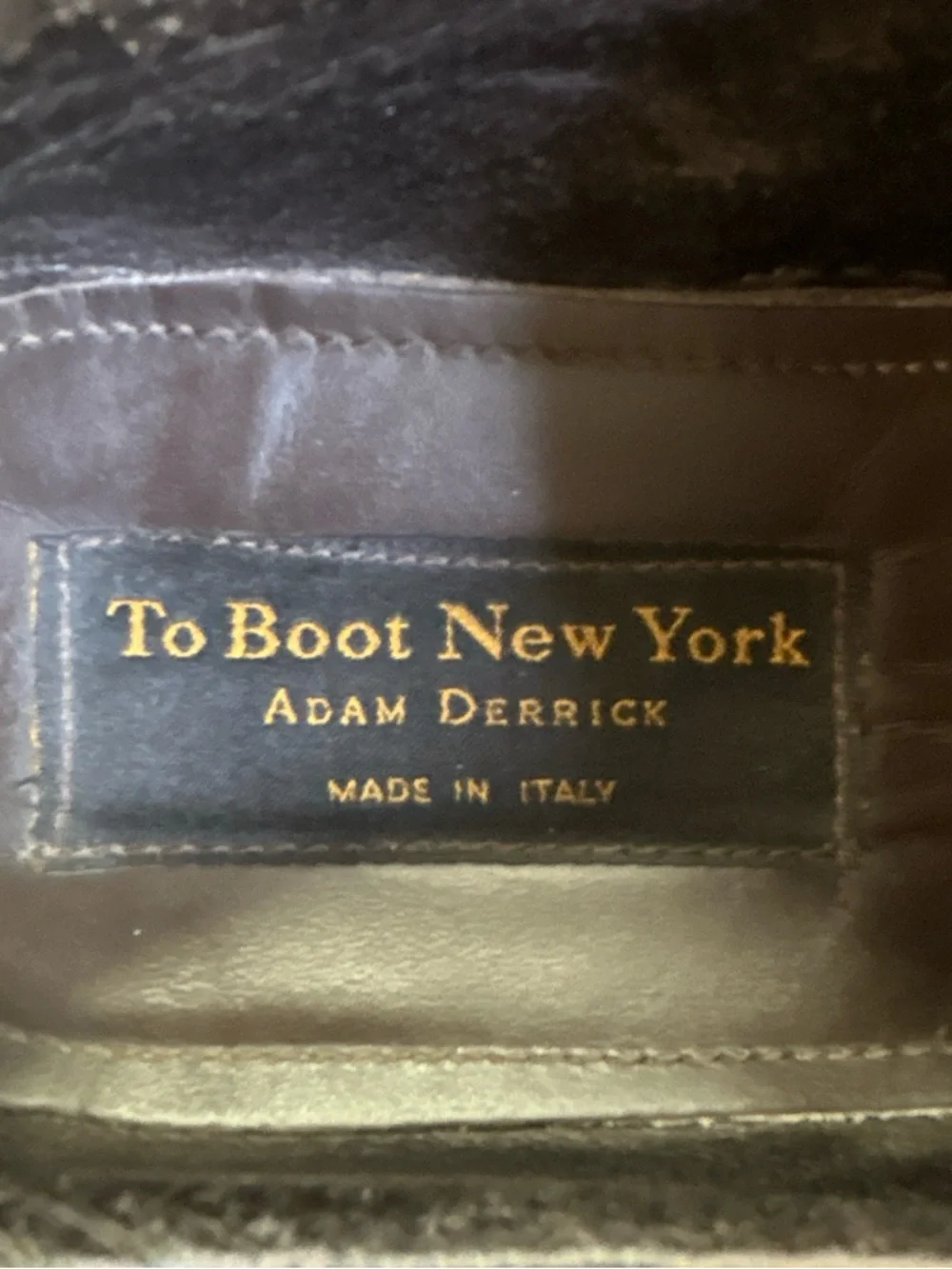 To Boot New York Sport Sneaker Mens 8.5 Brown Leather/Mesh Handmade Casual Shoe